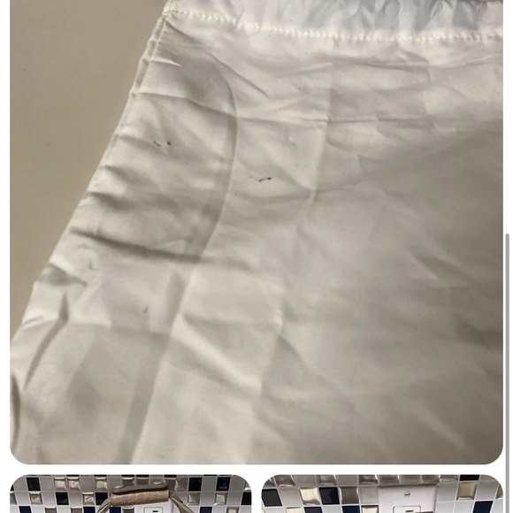 MK New STAUD Mini Moon HTF Croc Embossed Gray Taupe With Shoulder Strap - Picture 2 of 4